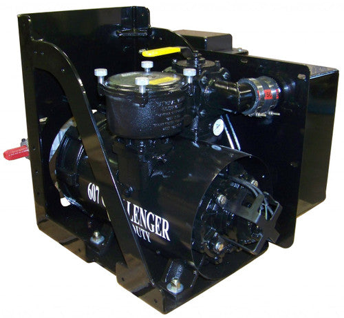 VACUUM PUMP 607 PRO FAN COOLED CW WITH MUFFLER PKG