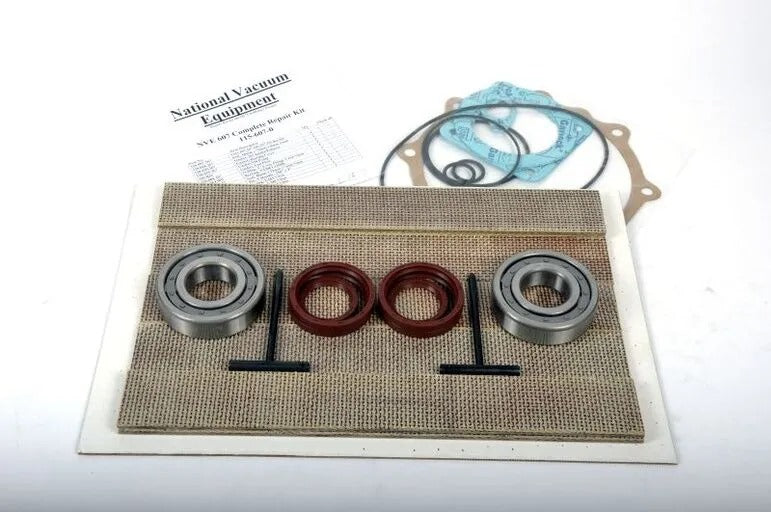 REPAIR KIT FOR NVE CHALLENGER 607 VACUUM PUMP (WITH BEARINGS)